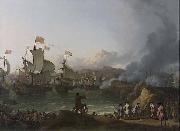 Ludolf Bakhuizen Battle of Vigo Bay oil painting on canvas